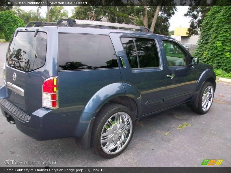 Silverton Blue / Desert 2007 Nissan Pathfinder S