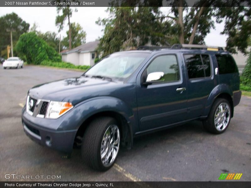 Silverton Blue / Desert 2007 Nissan Pathfinder S