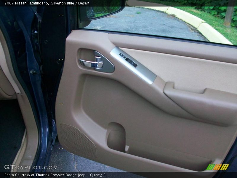Silverton Blue / Desert 2007 Nissan Pathfinder S
