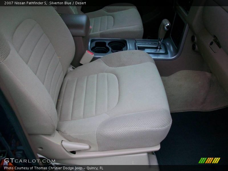 Silverton Blue / Desert 2007 Nissan Pathfinder S
