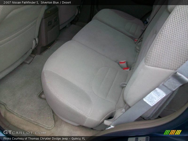 Silverton Blue / Desert 2007 Nissan Pathfinder S