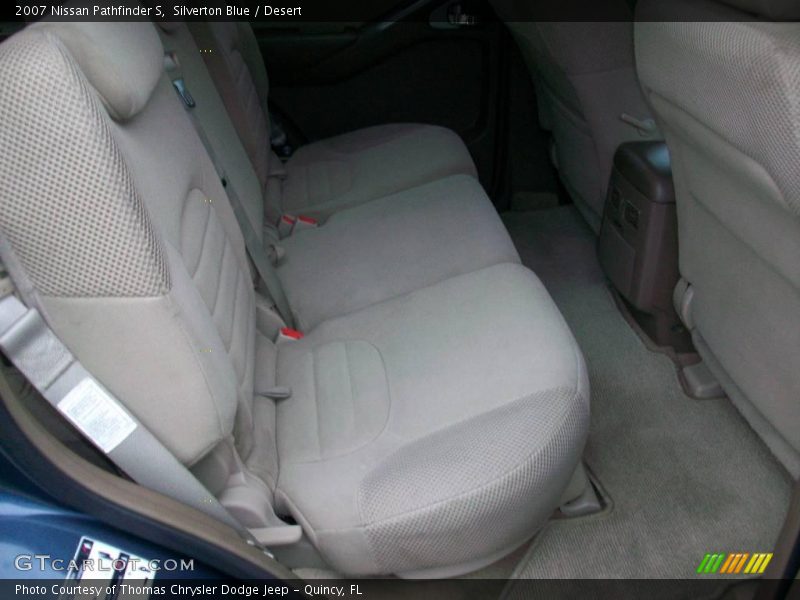 Silverton Blue / Desert 2007 Nissan Pathfinder S
