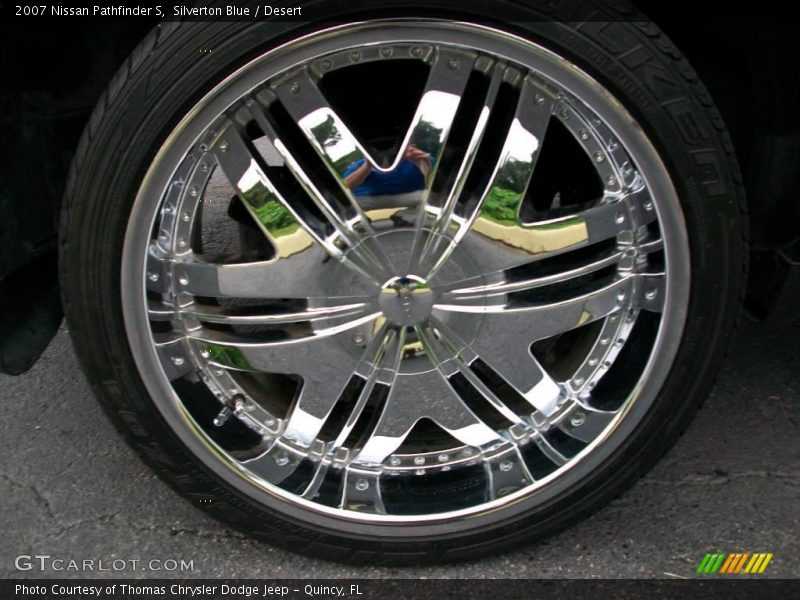 Silverton Blue / Desert 2007 Nissan Pathfinder S