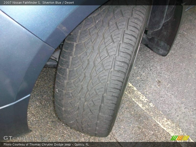 Silverton Blue / Desert 2007 Nissan Pathfinder S