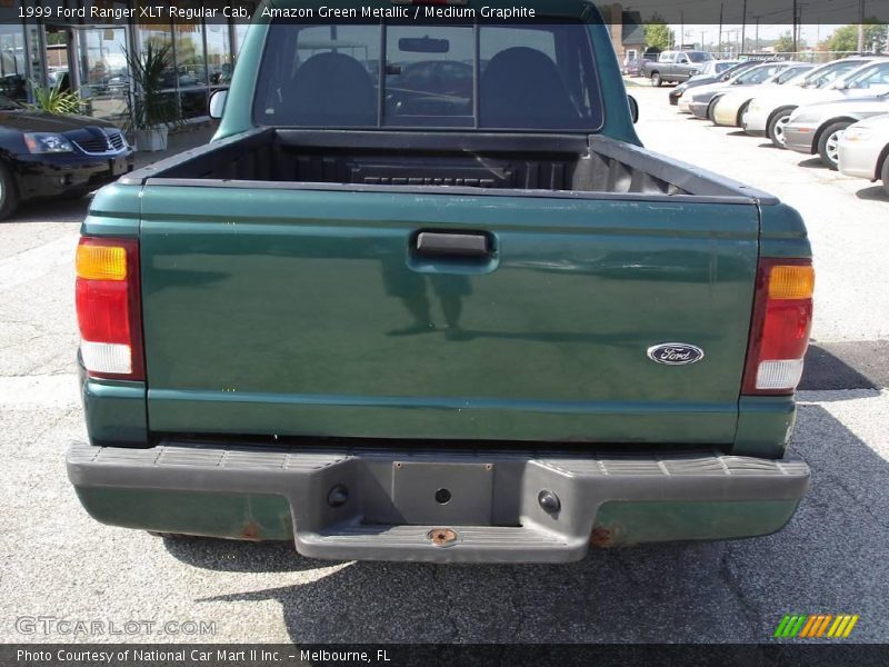 Amazon Green Metallic / Medium Graphite 1999 Ford Ranger XLT Regular Cab