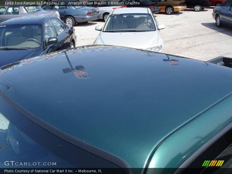 Amazon Green Metallic / Medium Graphite 1999 Ford Ranger XLT Regular Cab
