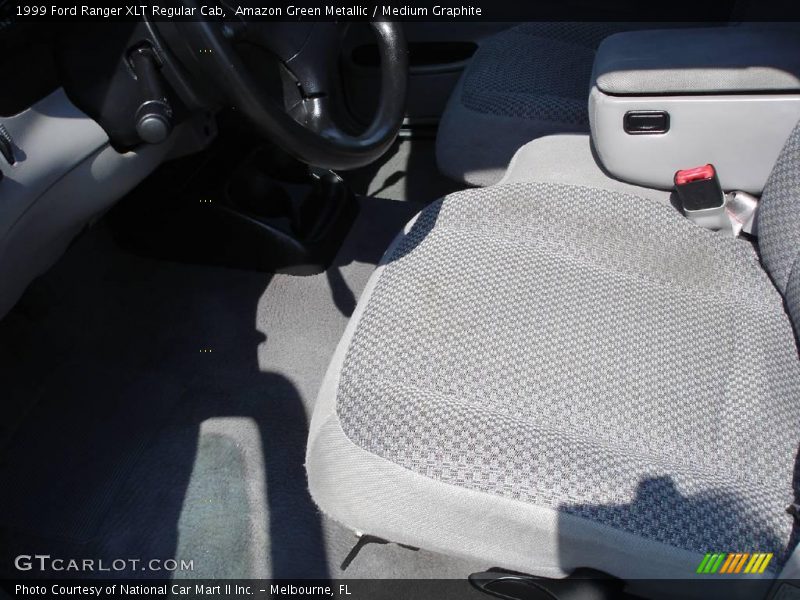 Amazon Green Metallic / Medium Graphite 1999 Ford Ranger XLT Regular Cab