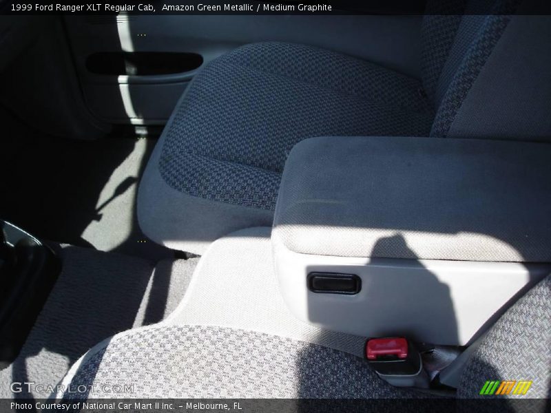 Amazon Green Metallic / Medium Graphite 1999 Ford Ranger XLT Regular Cab