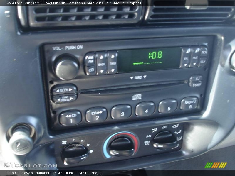 Amazon Green Metallic / Medium Graphite 1999 Ford Ranger XLT Regular Cab