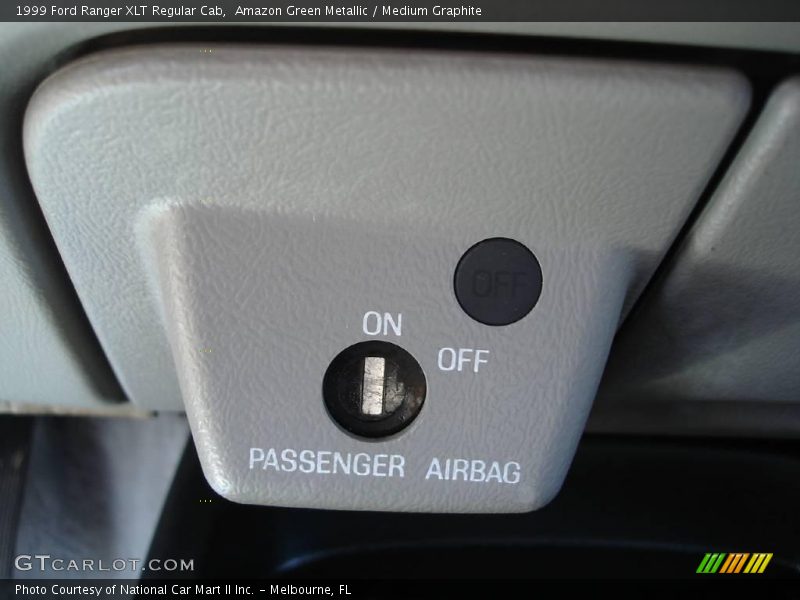 Amazon Green Metallic / Medium Graphite 1999 Ford Ranger XLT Regular Cab