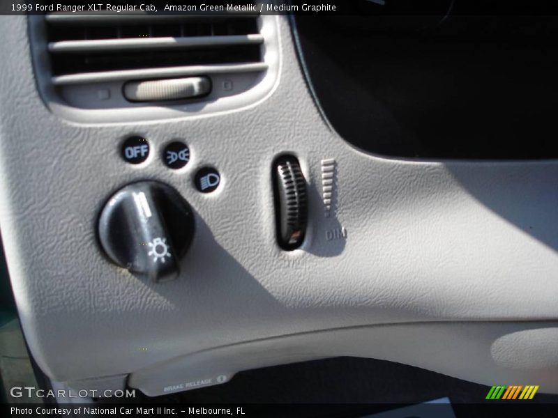 Amazon Green Metallic / Medium Graphite 1999 Ford Ranger XLT Regular Cab