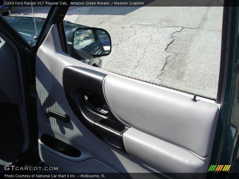 Amazon Green Metallic / Medium Graphite 1999 Ford Ranger XLT Regular Cab