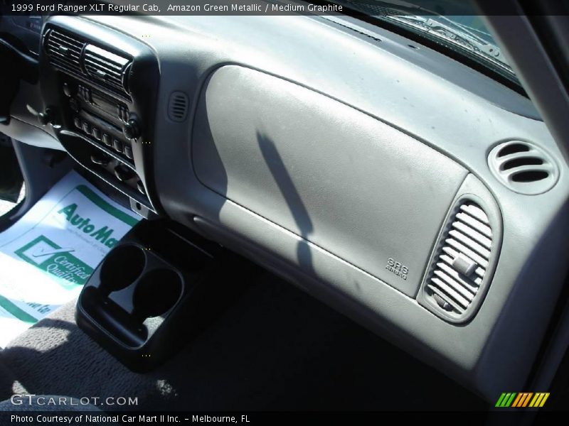 Amazon Green Metallic / Medium Graphite 1999 Ford Ranger XLT Regular Cab