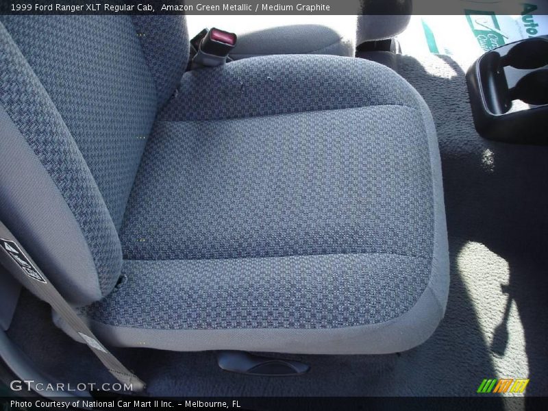 Amazon Green Metallic / Medium Graphite 1999 Ford Ranger XLT Regular Cab