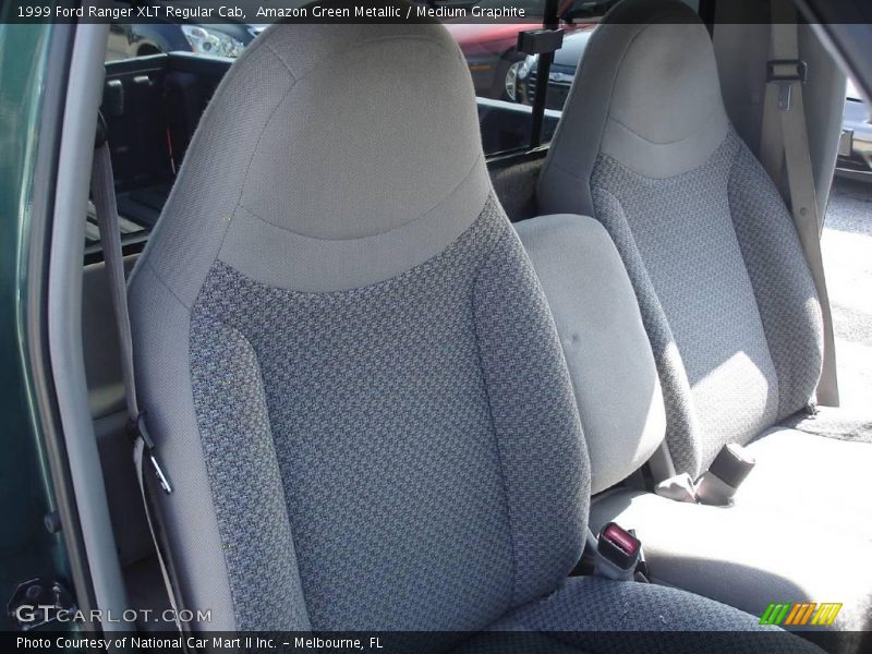 Amazon Green Metallic / Medium Graphite 1999 Ford Ranger XLT Regular Cab