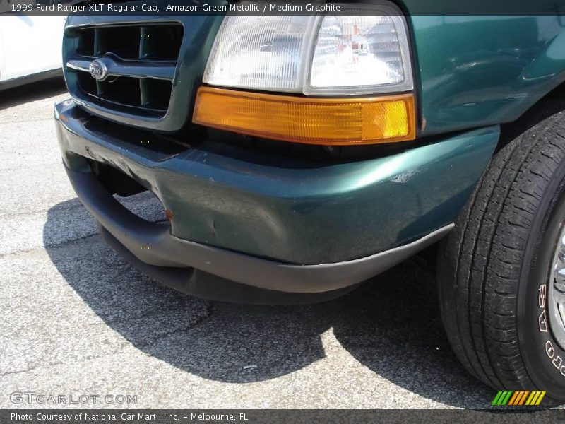 Amazon Green Metallic / Medium Graphite 1999 Ford Ranger XLT Regular Cab