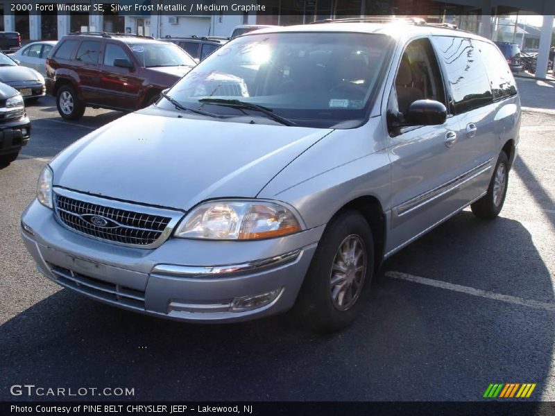Silver Frost Metallic / Medium Graphite 2000 Ford Windstar SE