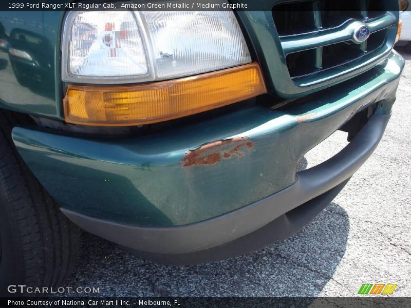 Amazon Green Metallic / Medium Graphite 1999 Ford Ranger XLT Regular Cab