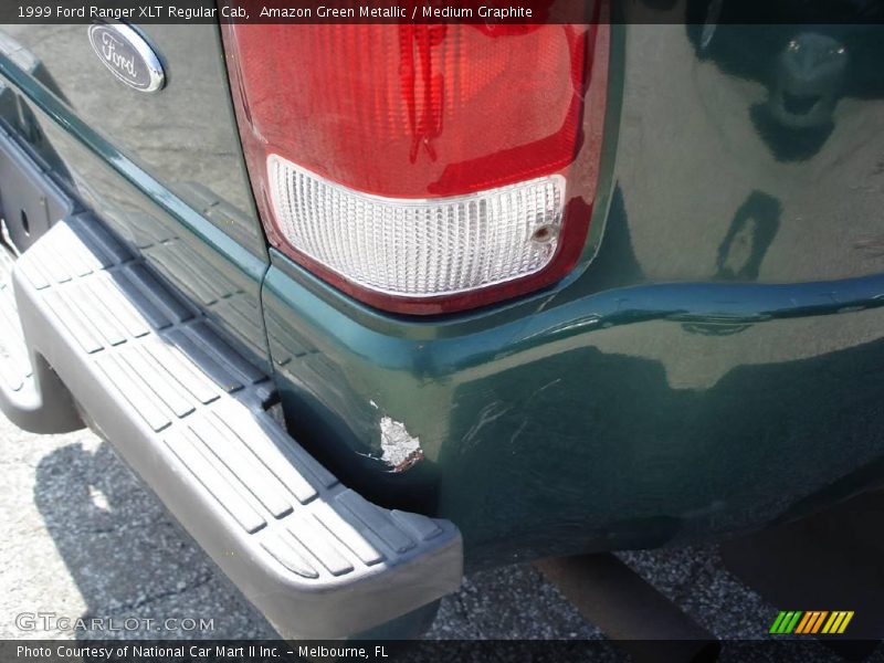 Amazon Green Metallic / Medium Graphite 1999 Ford Ranger XLT Regular Cab