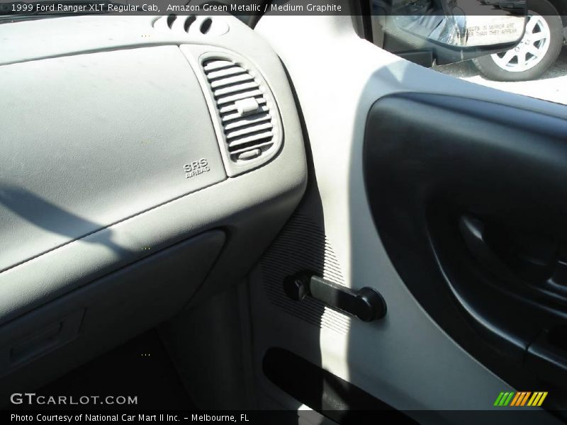 Amazon Green Metallic / Medium Graphite 1999 Ford Ranger XLT Regular Cab