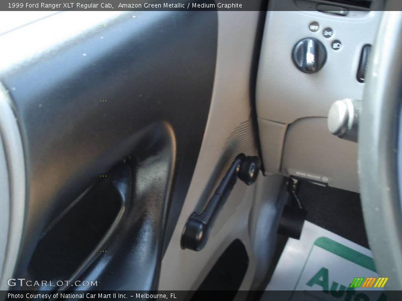 Amazon Green Metallic / Medium Graphite 1999 Ford Ranger XLT Regular Cab