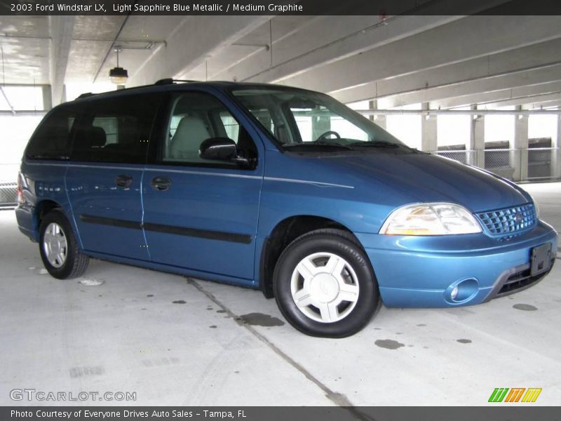 Light Sapphire Blue Metallic / Medium Graphite 2003 Ford Windstar LX