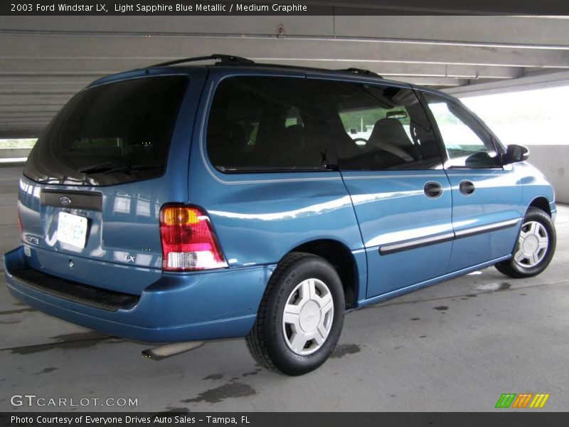 Light Sapphire Blue Metallic / Medium Graphite 2003 Ford Windstar LX