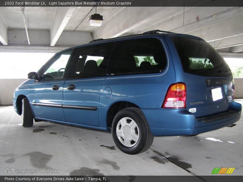Light Sapphire Blue Metallic / Medium Graphite 2003 Ford Windstar LX