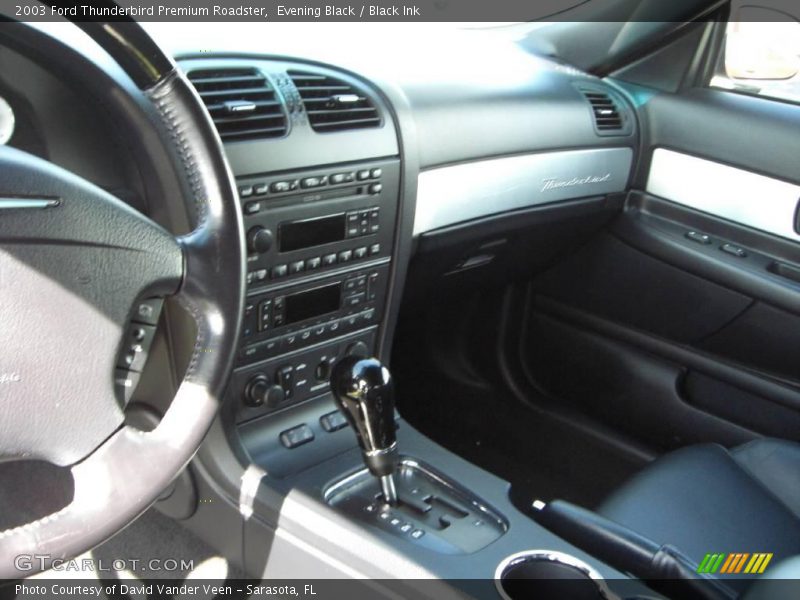 Evening Black / Black Ink 2003 Ford Thunderbird Premium Roadster