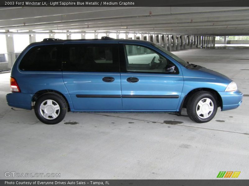 Light Sapphire Blue Metallic / Medium Graphite 2003 Ford Windstar LX