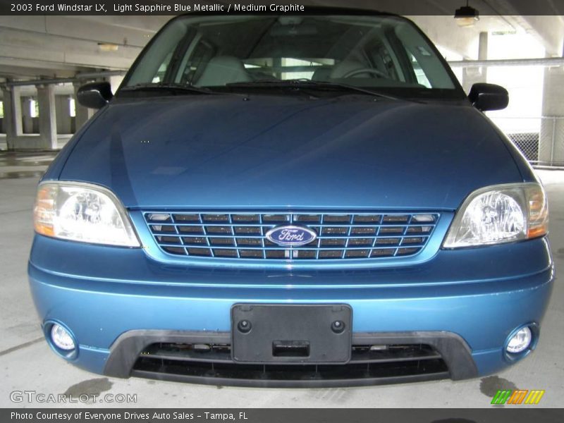 Light Sapphire Blue Metallic / Medium Graphite 2003 Ford Windstar LX