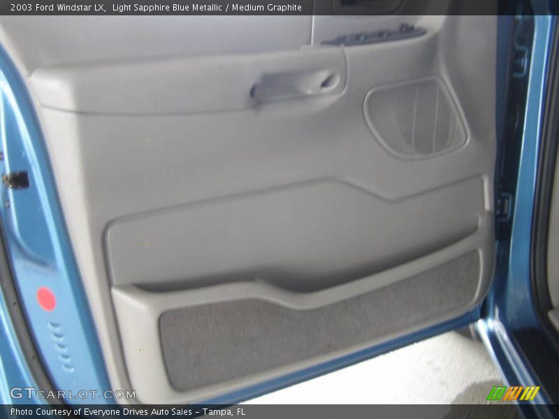 Light Sapphire Blue Metallic / Medium Graphite 2003 Ford Windstar LX