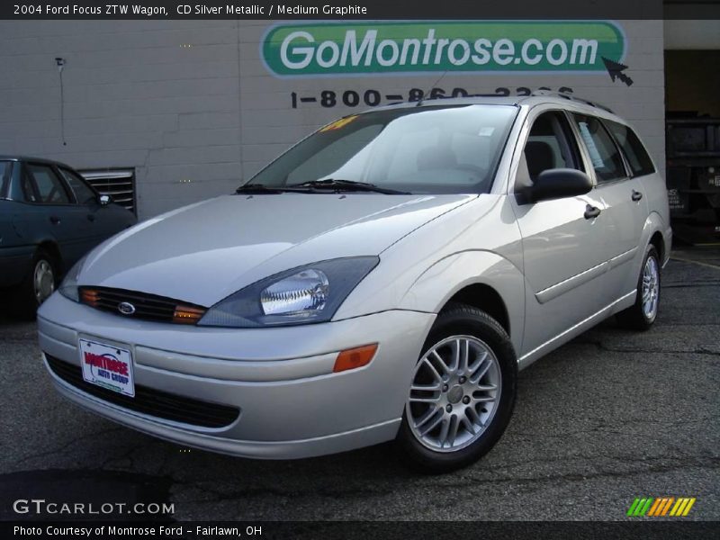CD Silver Metallic / Medium Graphite 2004 Ford Focus ZTW Wagon