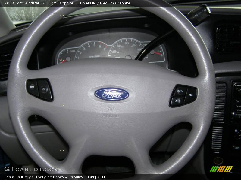 Light Sapphire Blue Metallic / Medium Graphite 2003 Ford Windstar LX