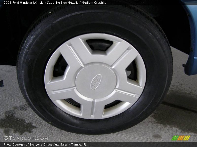 Light Sapphire Blue Metallic / Medium Graphite 2003 Ford Windstar LX