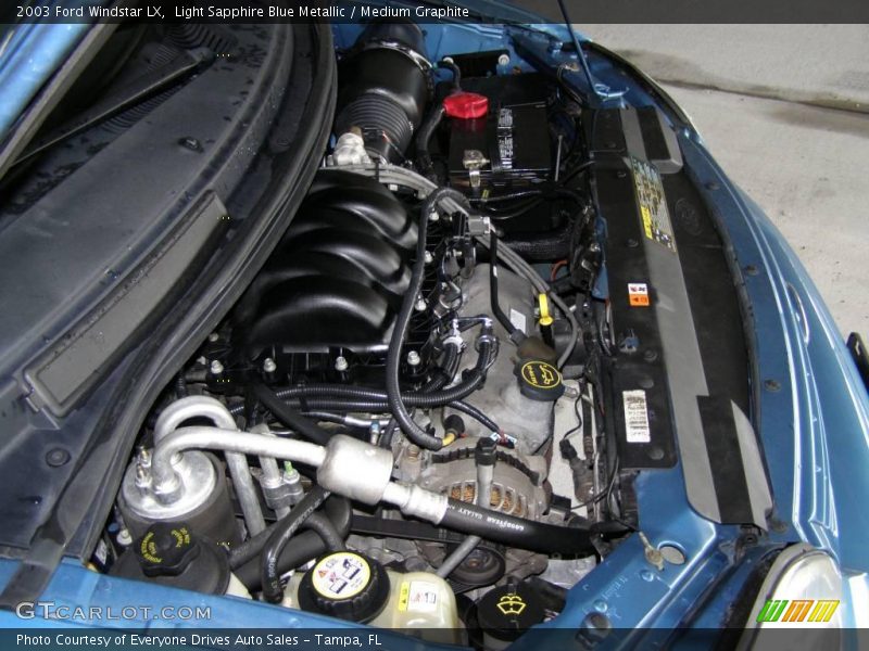Light Sapphire Blue Metallic / Medium Graphite 2003 Ford Windstar LX