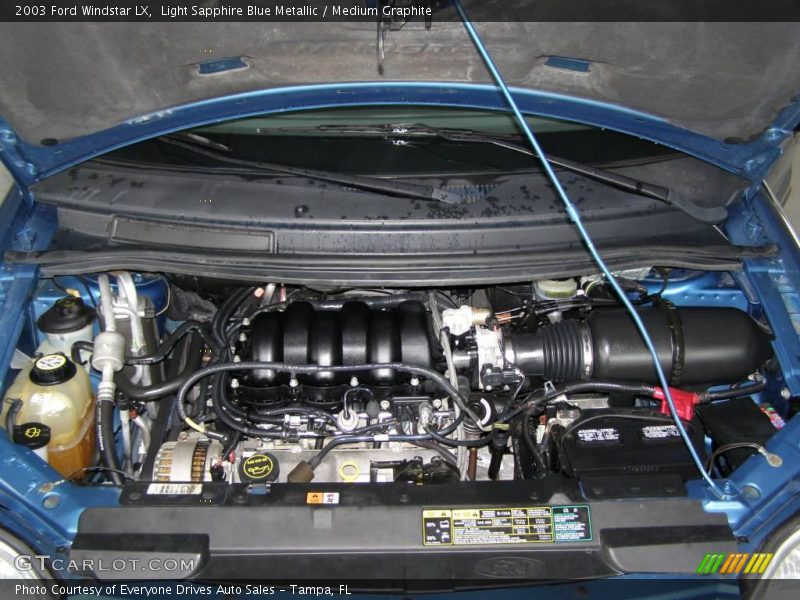 Light Sapphire Blue Metallic / Medium Graphite 2003 Ford Windstar LX