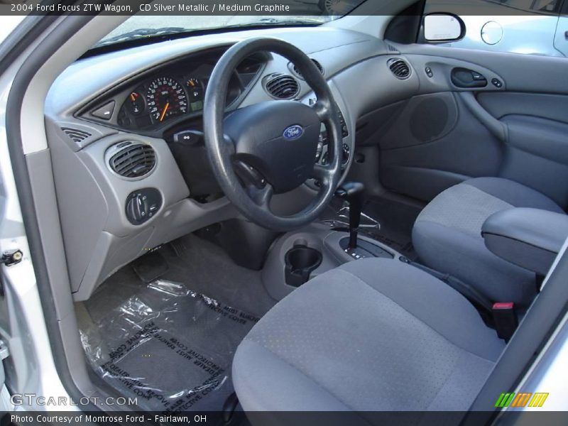 CD Silver Metallic / Medium Graphite 2004 Ford Focus ZTW Wagon