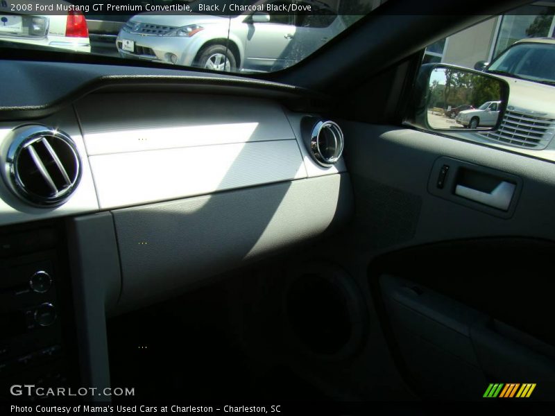 Black / Charcoal Black/Dove 2008 Ford Mustang GT Premium Convertible