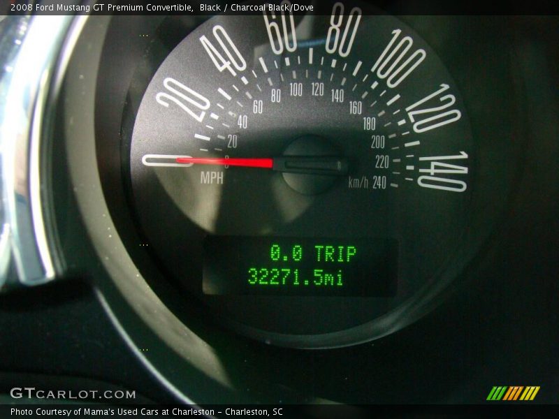 Black / Charcoal Black/Dove 2008 Ford Mustang GT Premium Convertible