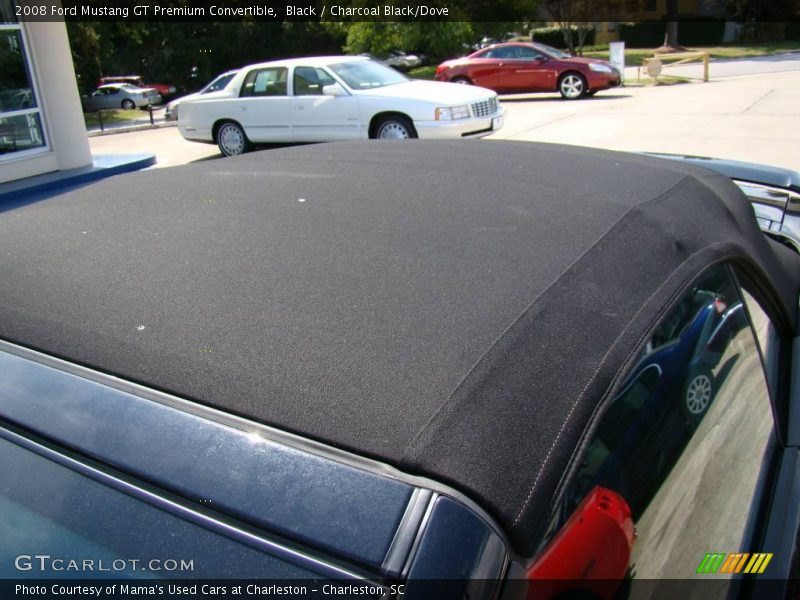 Black / Charcoal Black/Dove 2008 Ford Mustang GT Premium Convertible