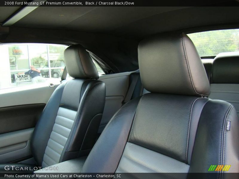 Black / Charcoal Black/Dove 2008 Ford Mustang GT Premium Convertible