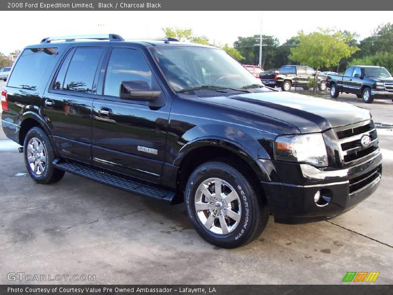 Black / Charcoal Black 2008 Ford Expedition Limited