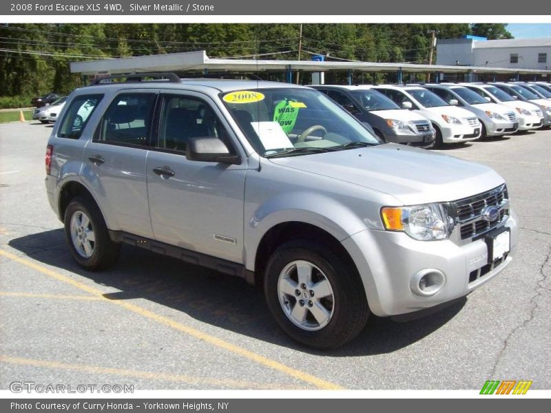 Silver Metallic / Stone 2008 Ford Escape XLS 4WD