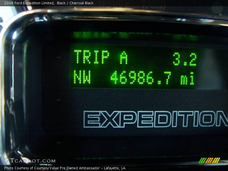 Black / Charcoal Black 2008 Ford Expedition Limited