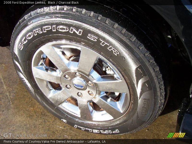 Black / Charcoal Black 2008 Ford Expedition Limited