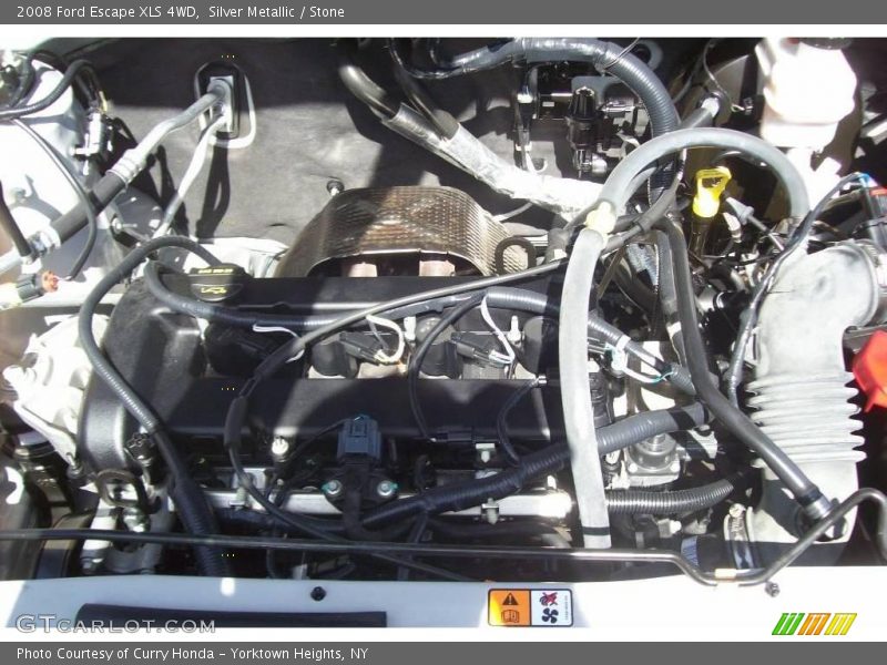Silver Metallic / Stone 2008 Ford Escape XLS 4WD