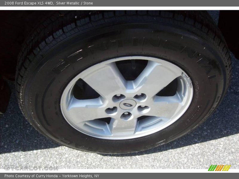 Silver Metallic / Stone 2008 Ford Escape XLS 4WD