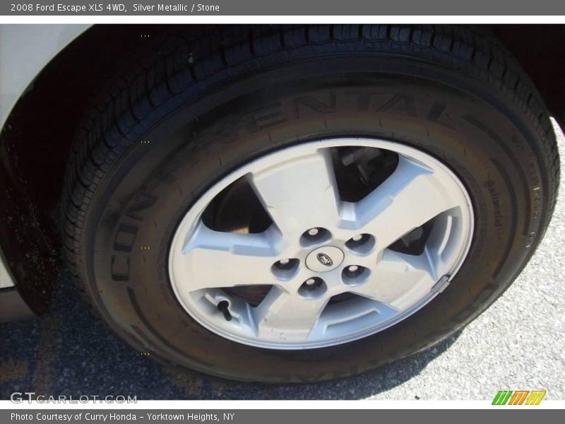 Silver Metallic / Stone 2008 Ford Escape XLS 4WD