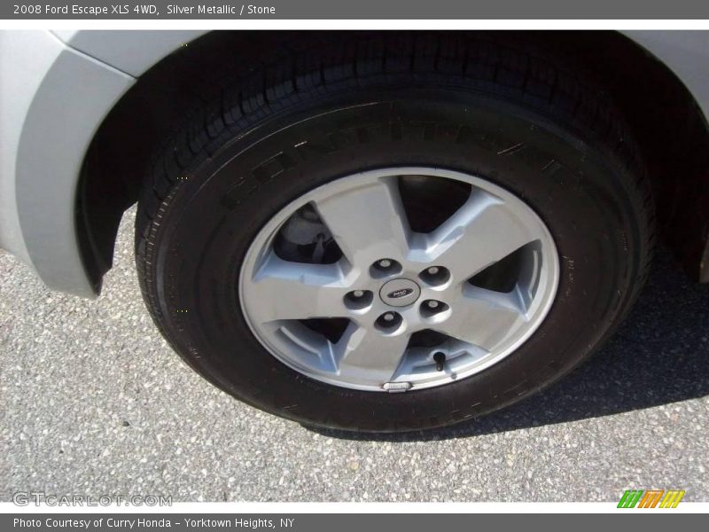 Silver Metallic / Stone 2008 Ford Escape XLS 4WD